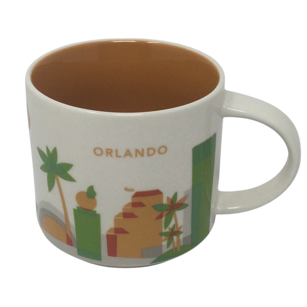 Starbucks Mug Orlando Florida You Are Here Collection 14oz Coffee Mug